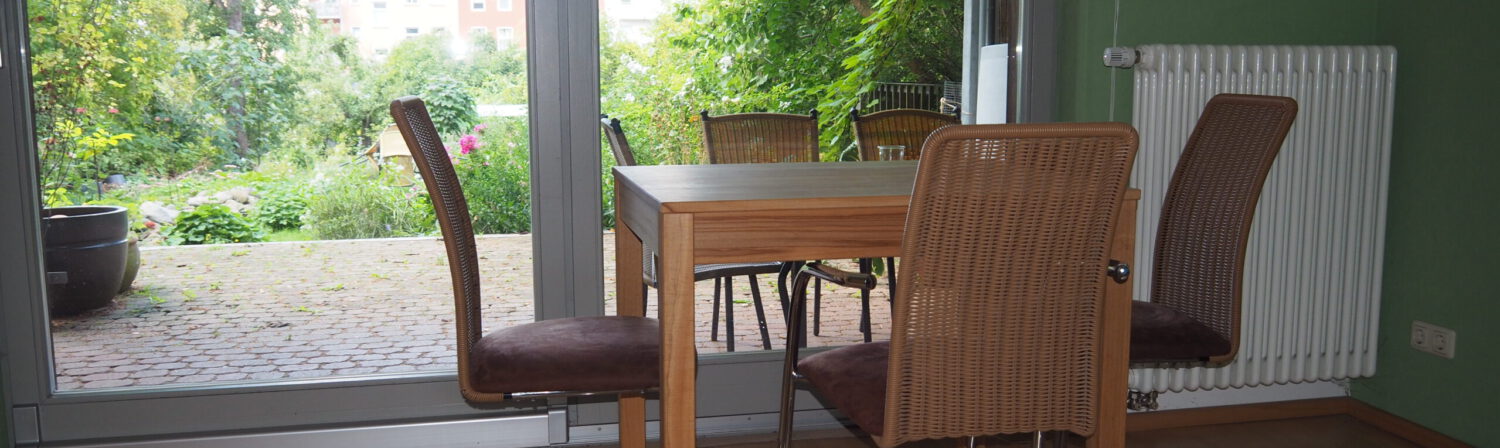 Blick in den Garten